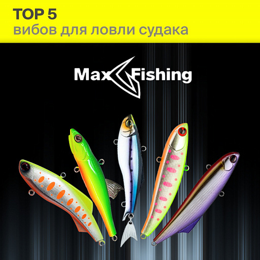 ТОП-5 вибов для ловли судака зимой по версии MaxFishing