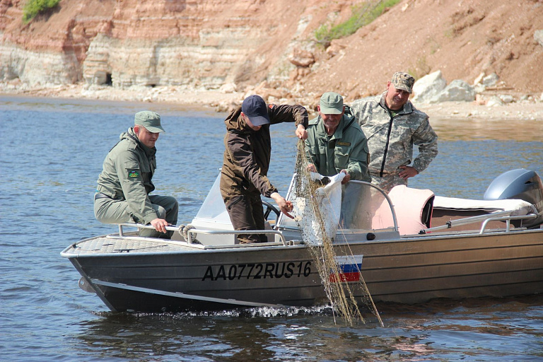 Ежедневный мониторинг акваторий  проводят сотрудники Госкомитета республики Татарстан по биоресурсам