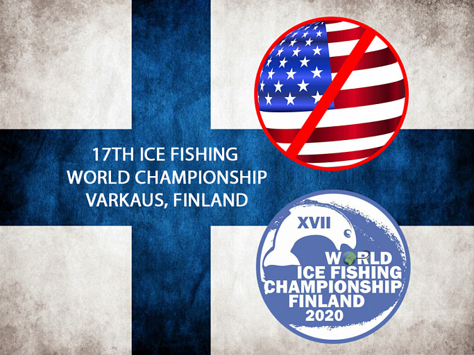 Сборная США не сможет принять участие в 17-м Чемпионате Мира по подледной рыбалке