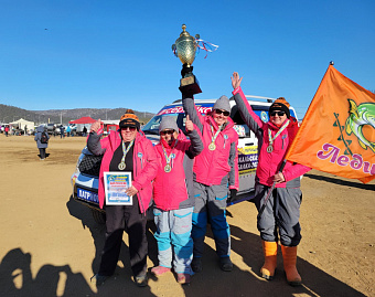 Женская команда обыграла 249 мужских команд на фестивале "Байкальская рыбалка"