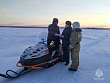 В Красноярском крае для безопасного выезда на лед существуют официальные переправы