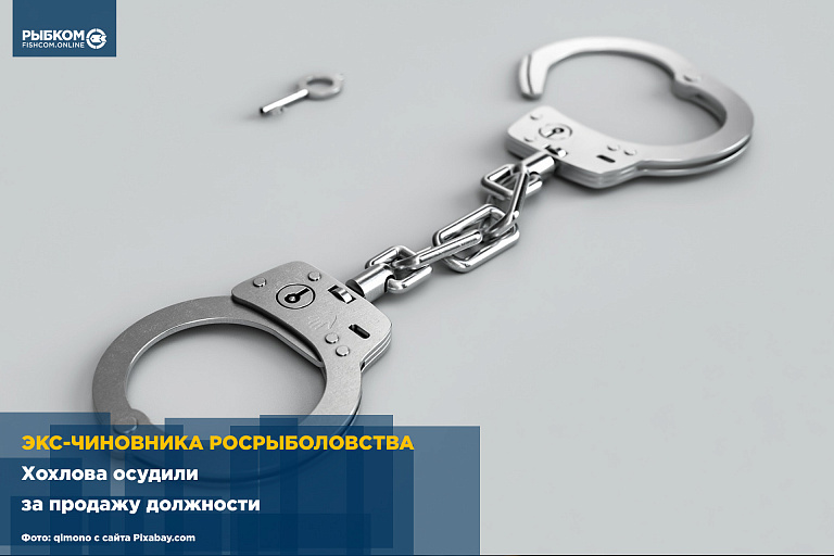 Экс-чиновника Росрыболовства Хохлова осудили за продажу должности