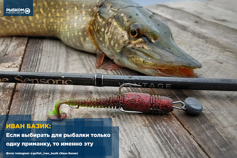 Иван Базик: Если выбирать для рыбалки только одну приманку, то именно эту