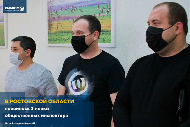 В Ростовской области появилось 3 новых общественных инспектора