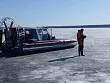 В Самарской области два рыбака застряли на льдине